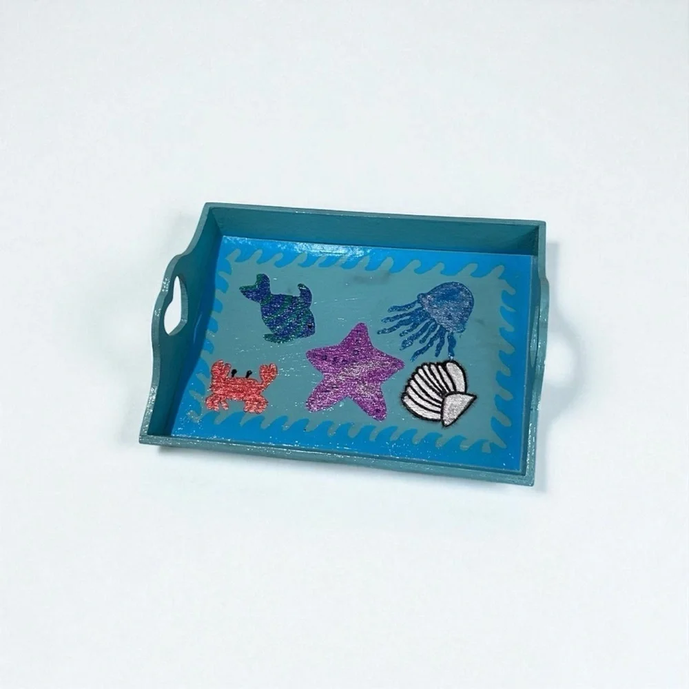 Handmade Ocean Themed Trinket Dish